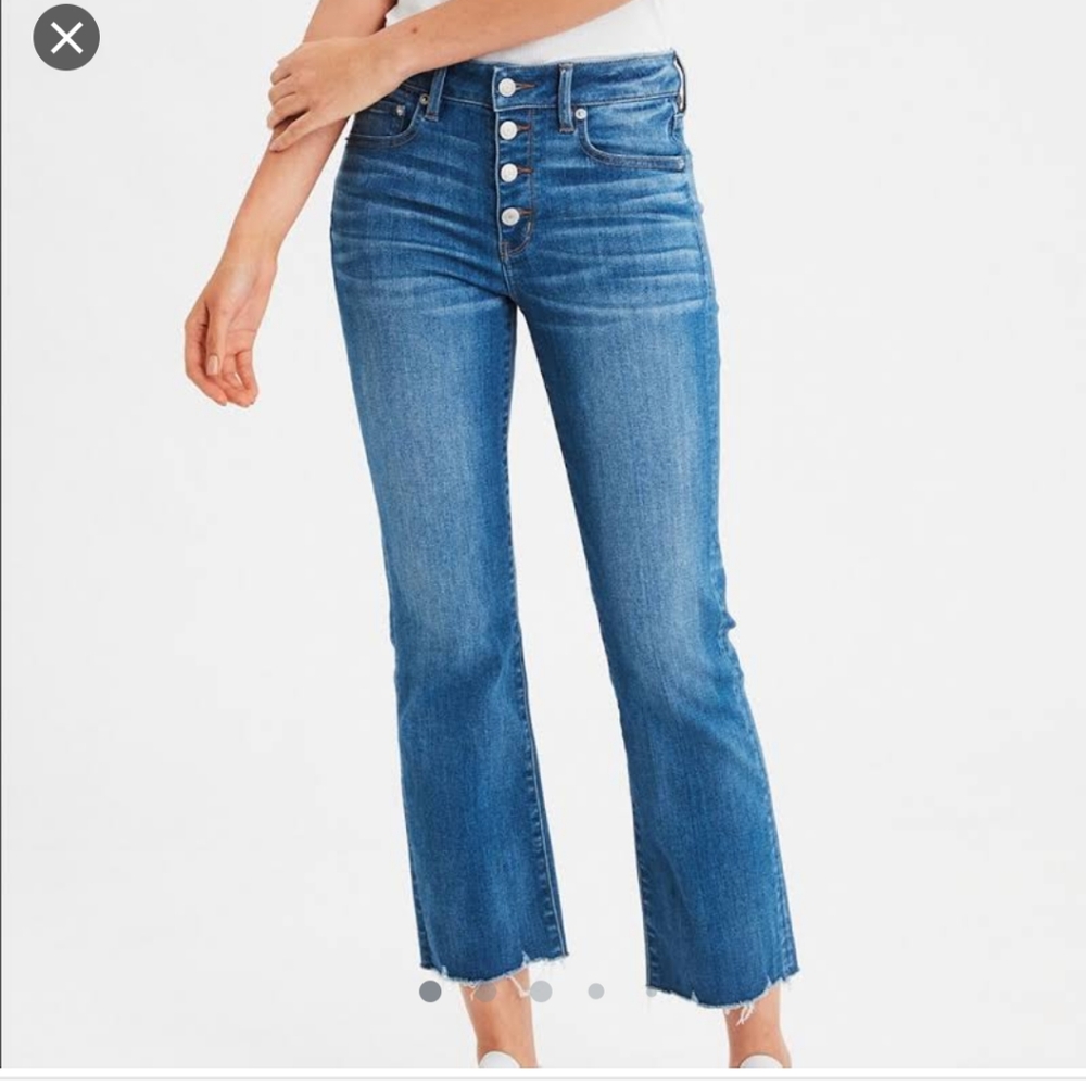 American Eagle Hi-Rise Crop Flare